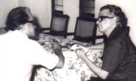 Two genious: RamaMurty with R K Laxman in 1978